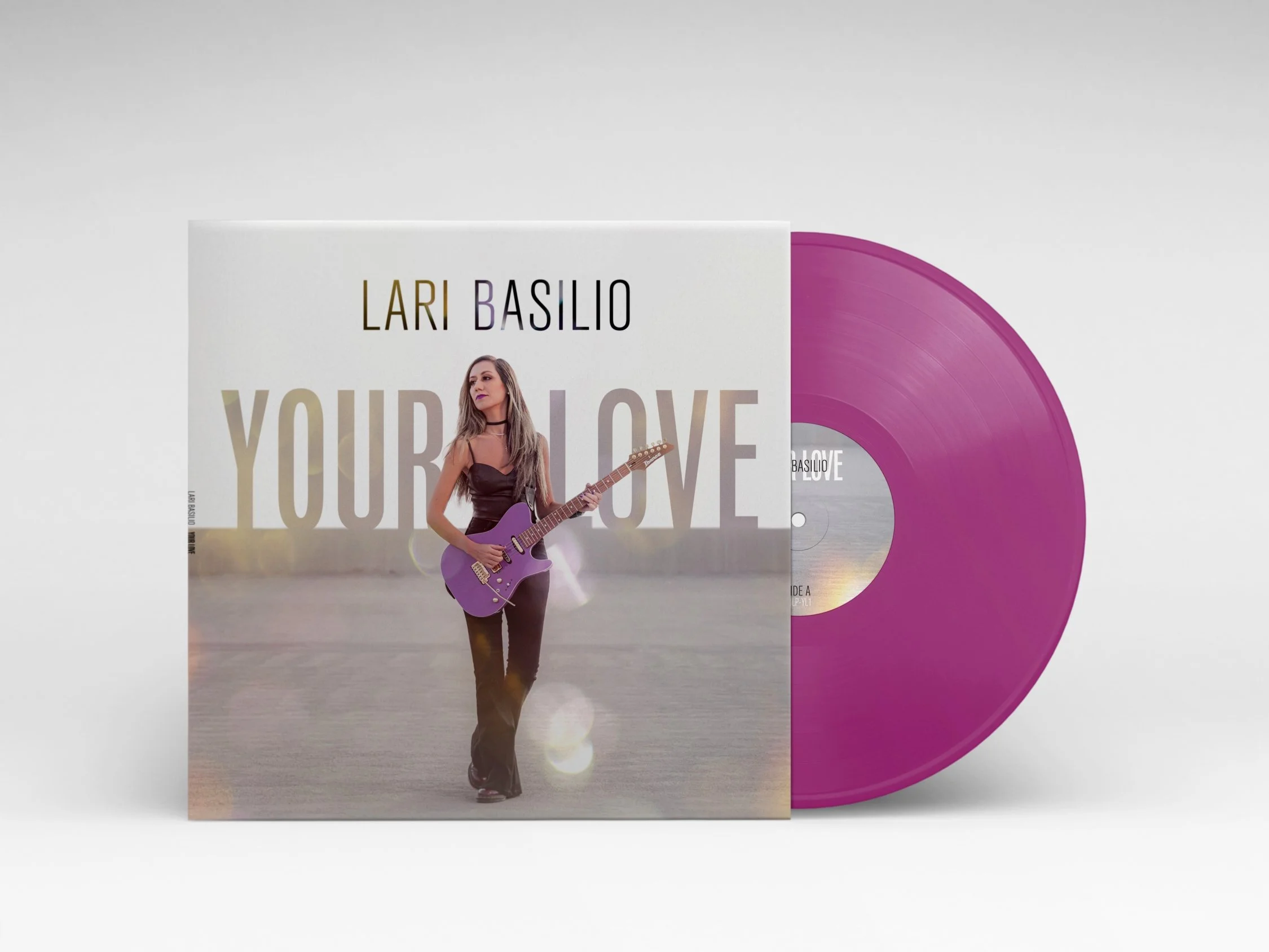 Your Love (Lavender Vinyl LP) - Limited Edition — LARI BASILIO